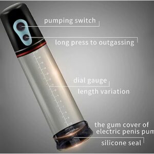 Men Passion Power-Up Electric Vacuum Pump Male Penis Enlargement